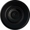 Ekena Millwork Wigan Ceiling Medallion, Hand-Painted Jet Black, 29 3/4"OD x 1 1/2"P CM29WGBLF - alternate 1